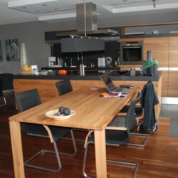 Glazen achterwand keuken