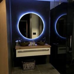 Spiegel met verlichting